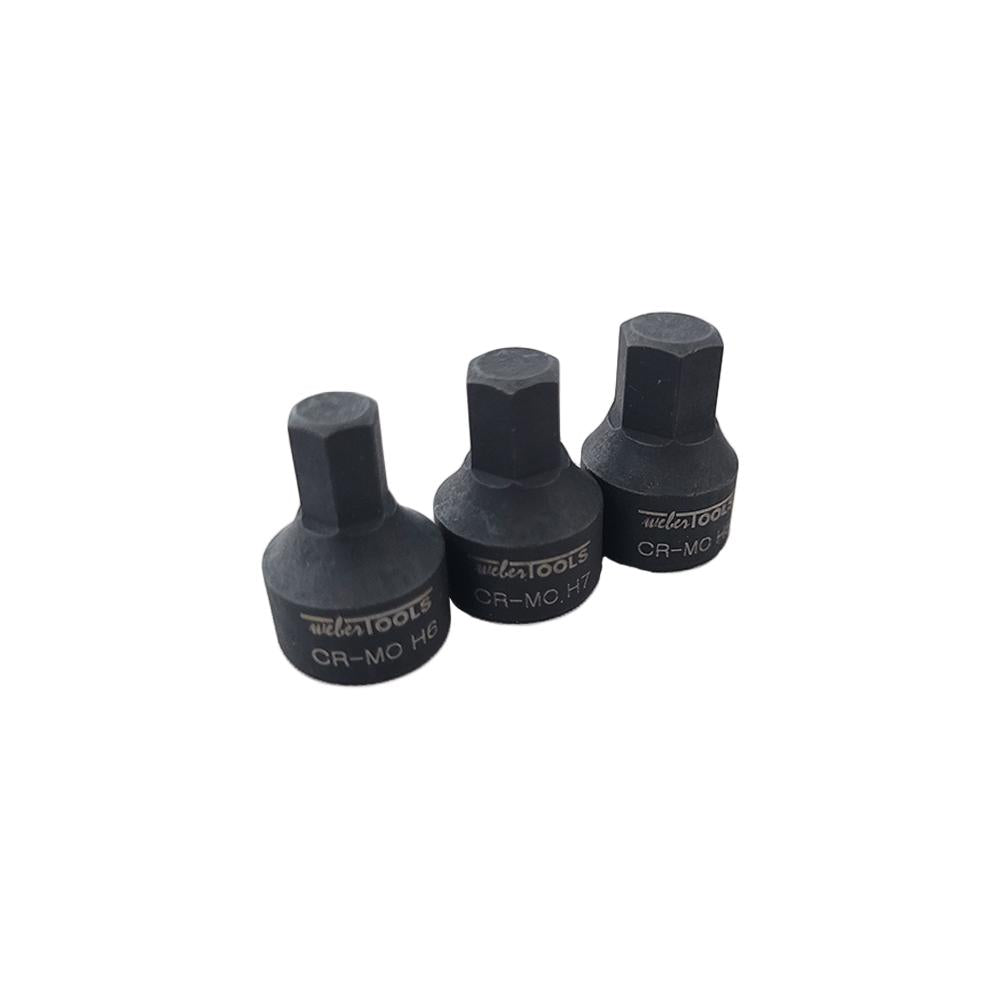 Stubby Inbus Kracht Doppenset 9-delig