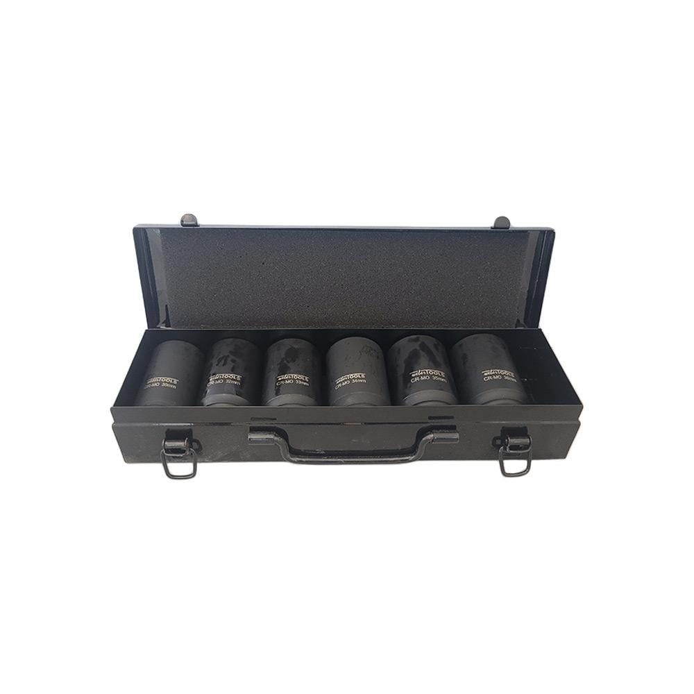 3/4'' 12pt. Krachtdoppenset Lang 6-delig