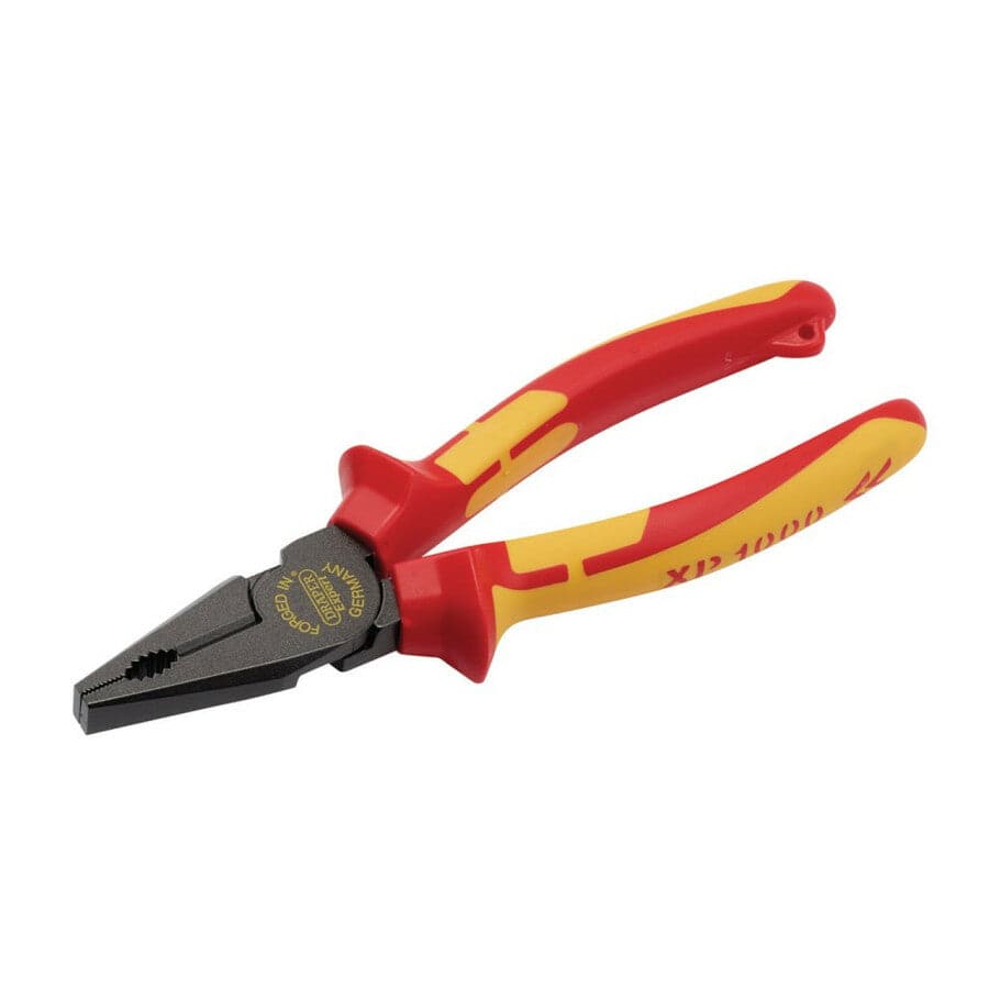 XP1000 Combinatietang 180mm, bevestigingsoog, VDE-Draper Tools-MZS Gereedschap