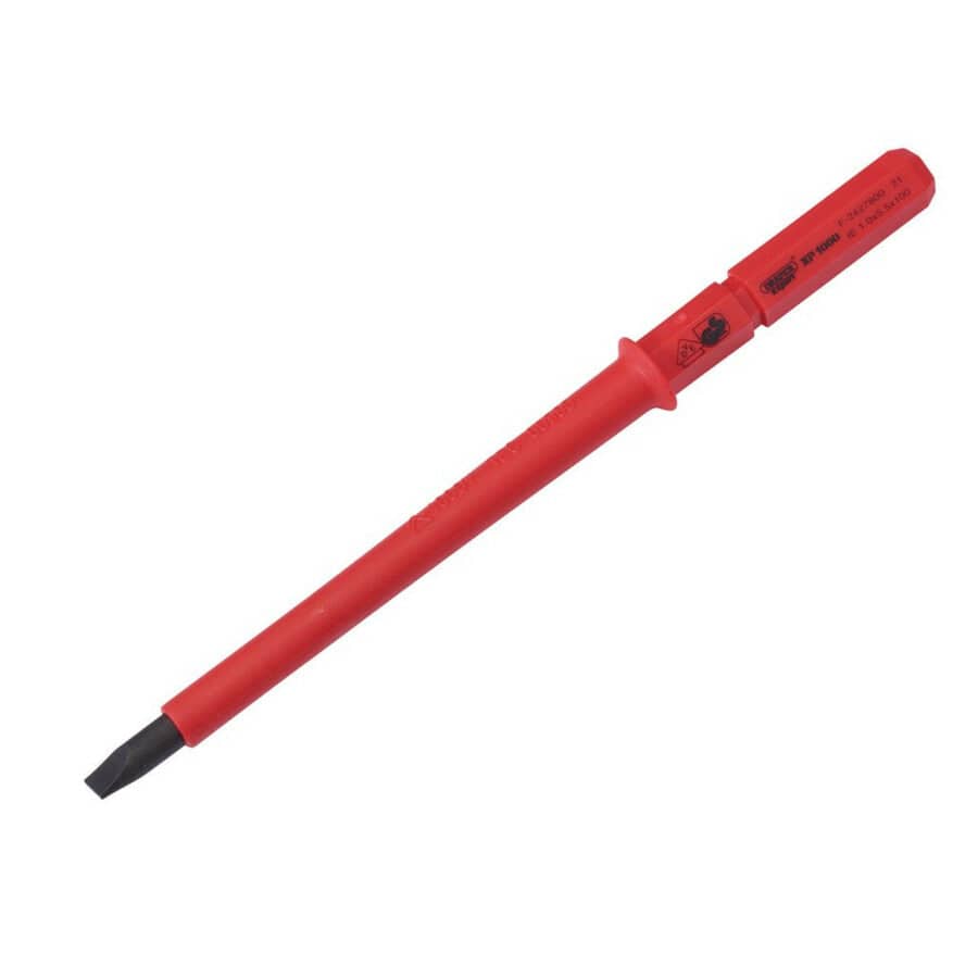 XP1000 Kling plat 5,5x100mm, VDE-Draper Tools-MZS Gereedschap