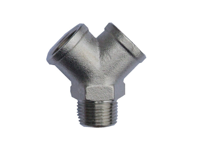 Y-stuk 3/8", 1x buitendraad en 2x binnendraad
