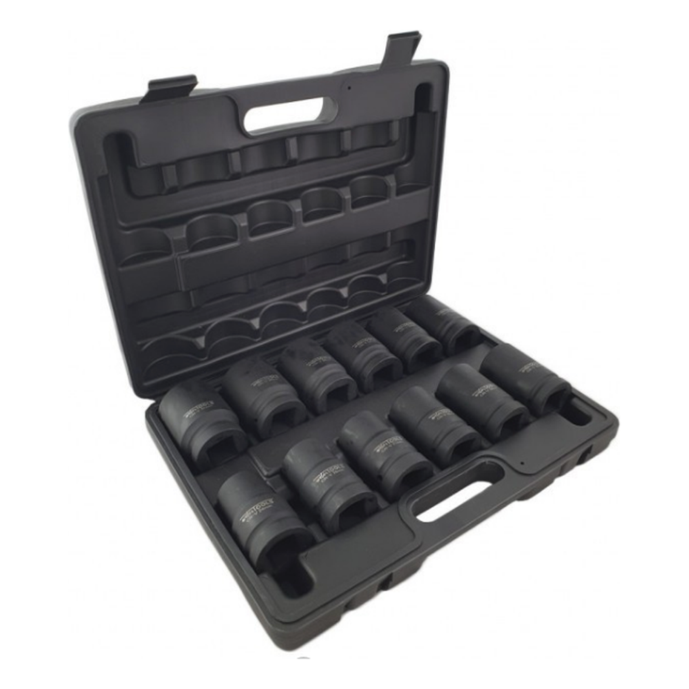 1" Krachtdoppen set 12-kant 12-delig