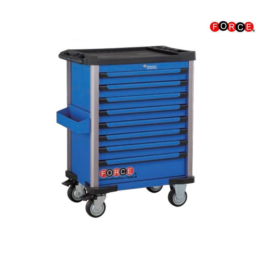 Blue 8-drawer trolleys with 233pcs tools (OnDemand EVA)