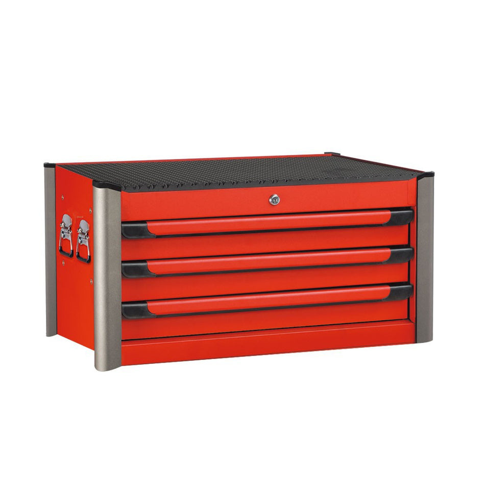 Jumbo Red 3 drawer tool box