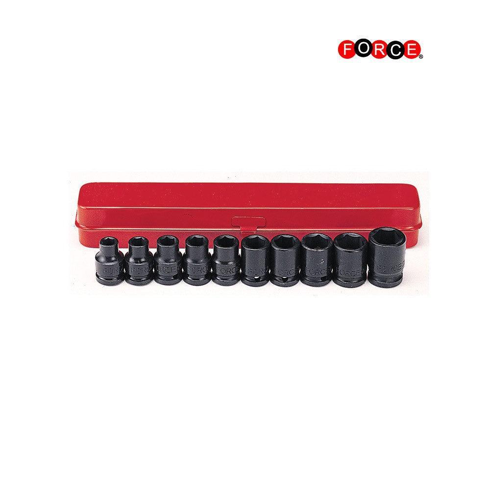 10pc 1/2" impact socket
