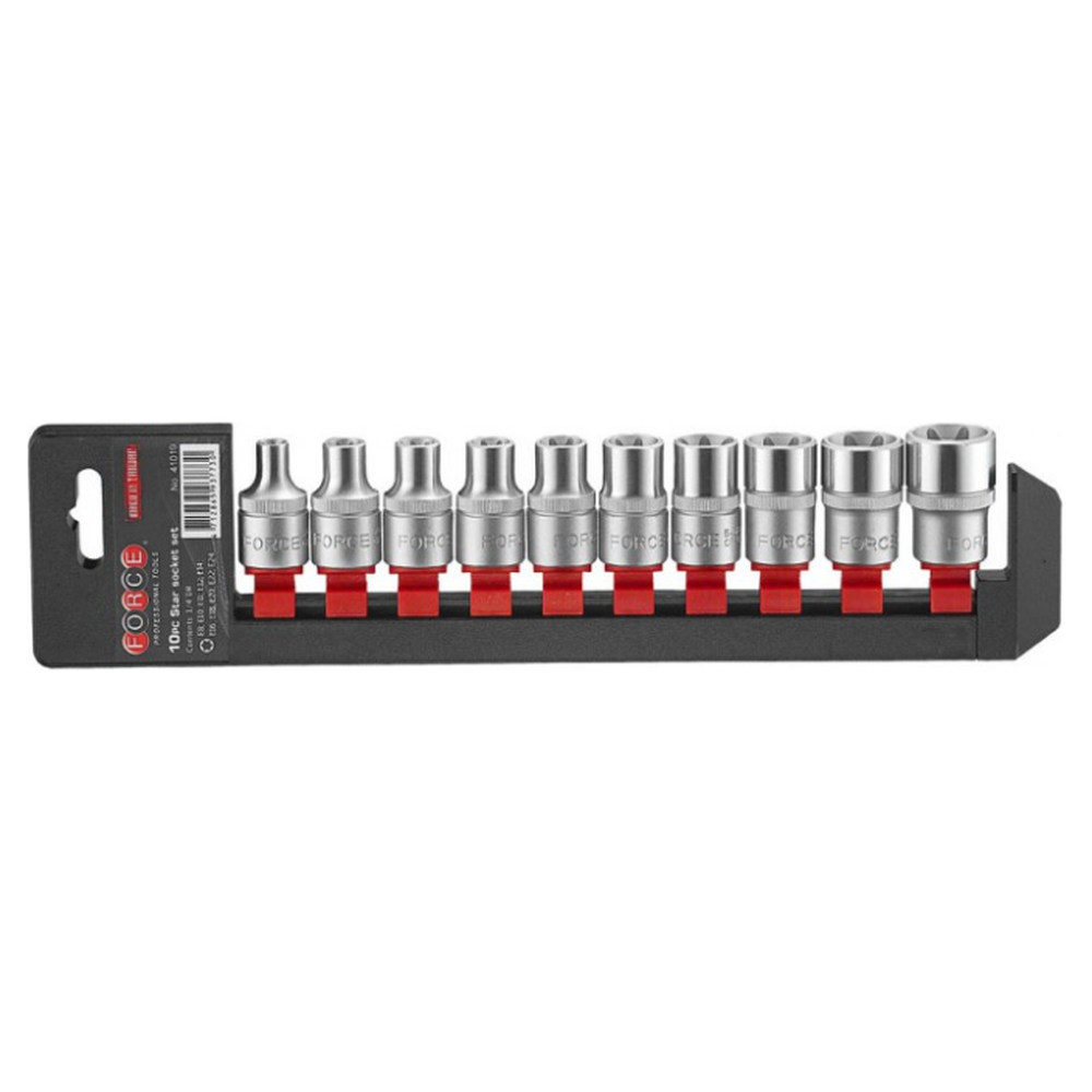 10pc 1/2"DR. Star socket set