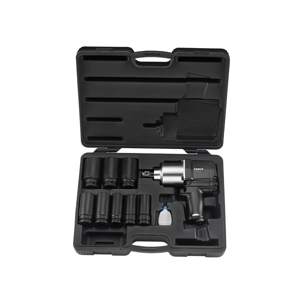 10pc 3/4"DR. Impact wrench socket set