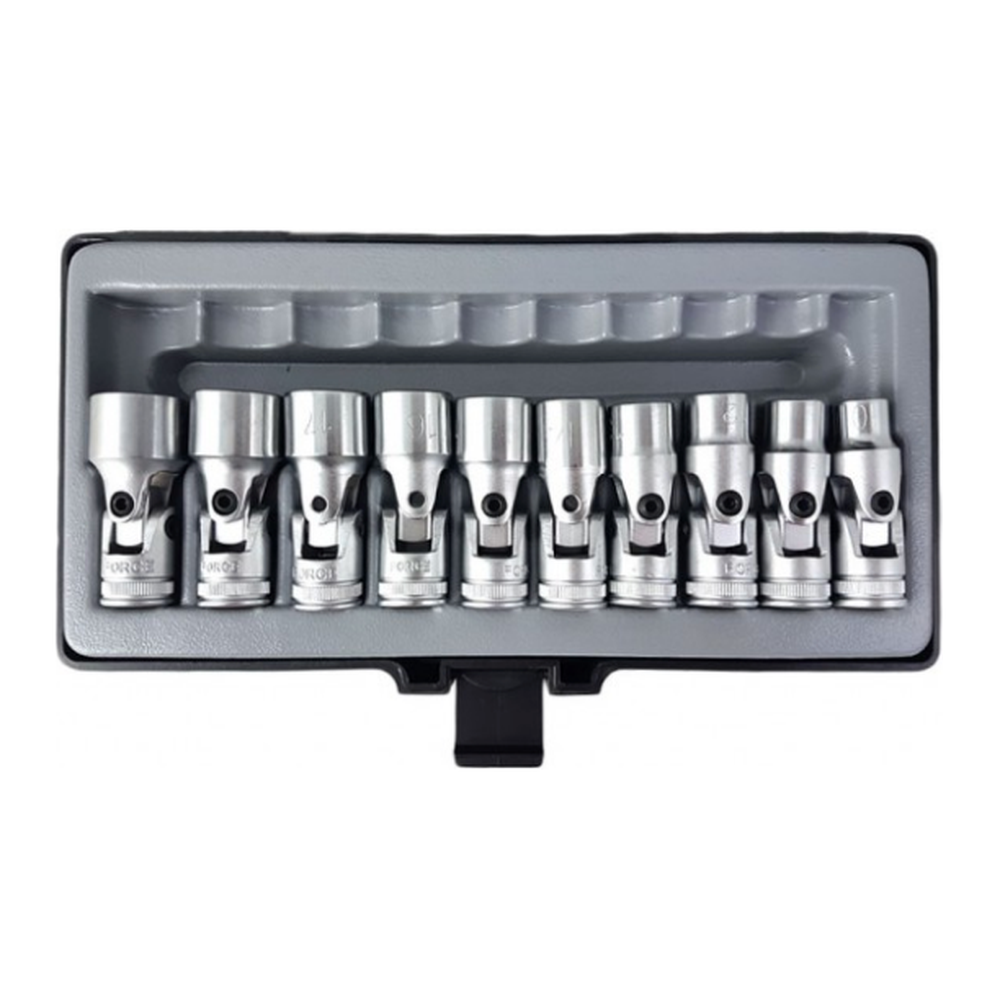 10pc 3/8" Uni. socket set