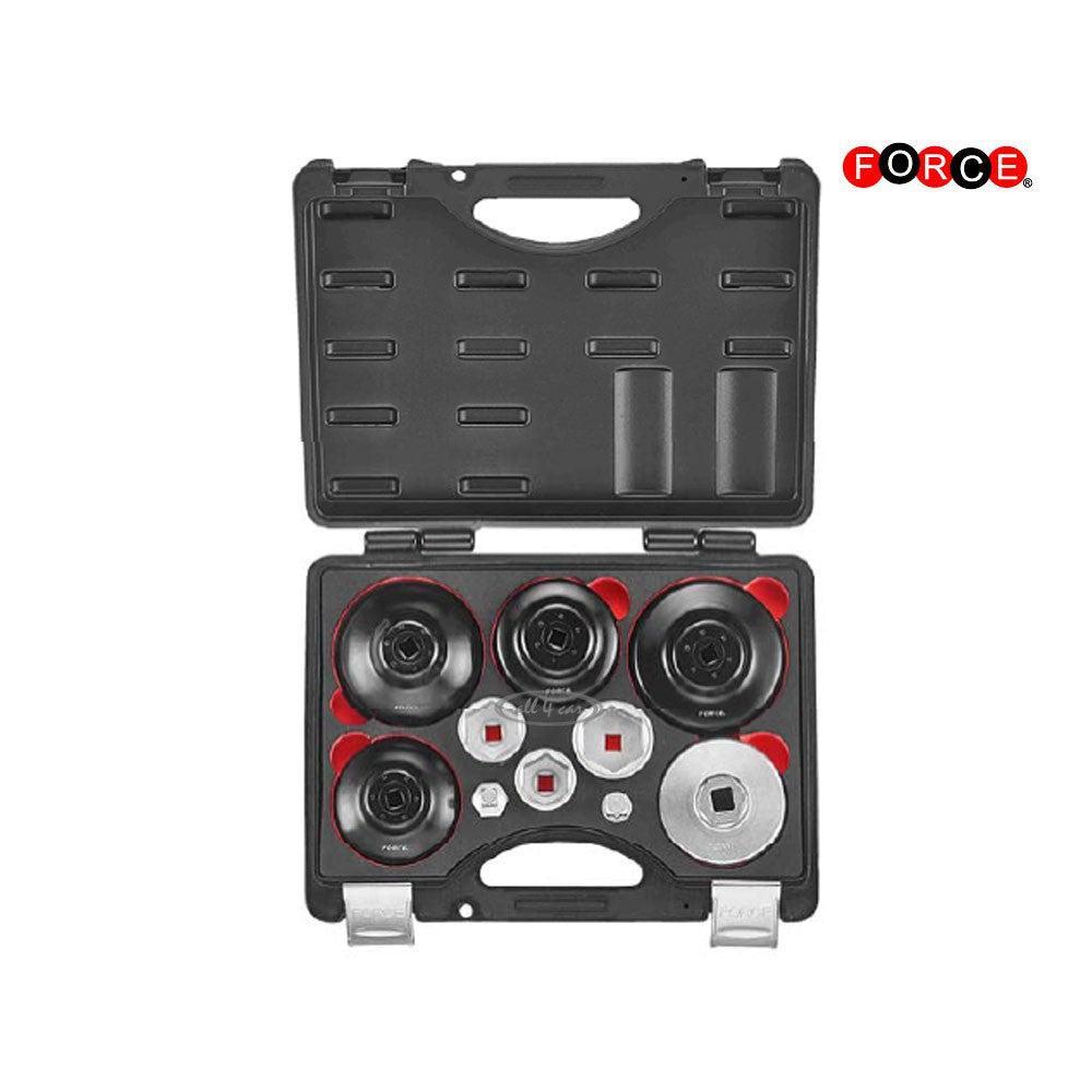 10pc Cup type oil filter wrench kit