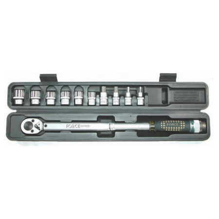 11pc 3/8" Torque wrench set