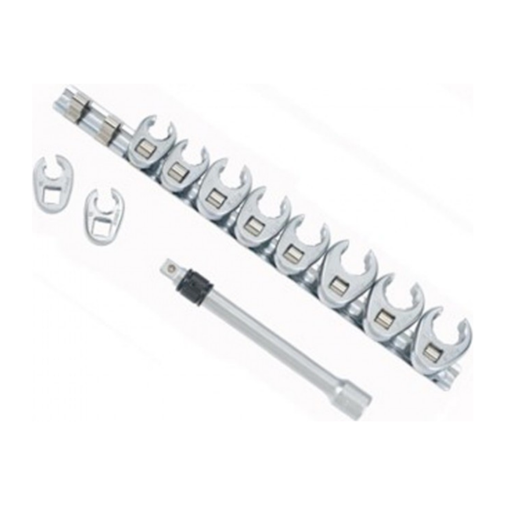11pc 3/8"DR. Crowfoot flare nut set