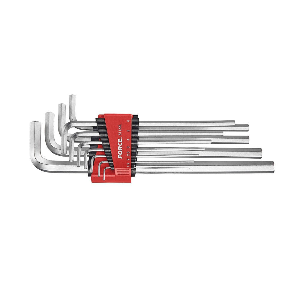 11pc Hex extra long key set