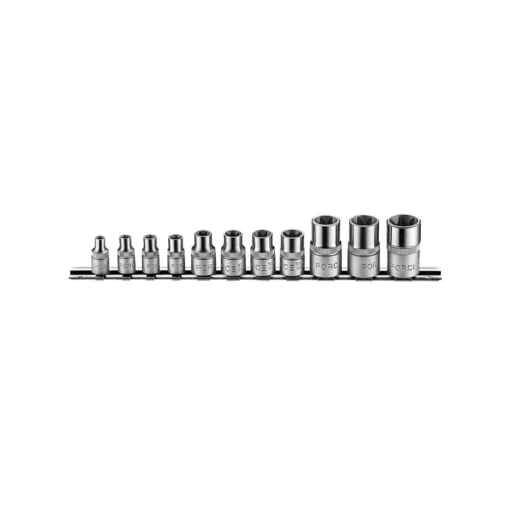 11pc Star socket set