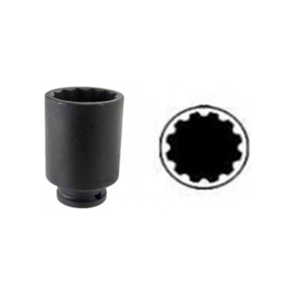 1/2" 12pt.Impact deep socket