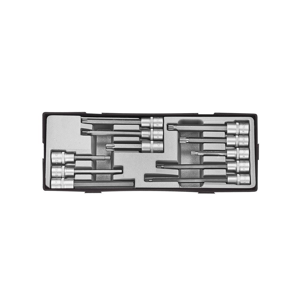 1/2" Doppenset Torx - Inbus - Spline 11 delig