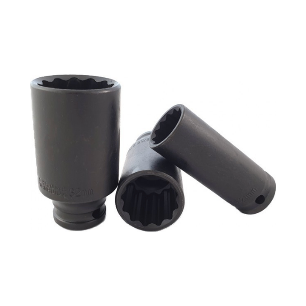 1/2'' Krachtdoppen set 12-kant 13 delig