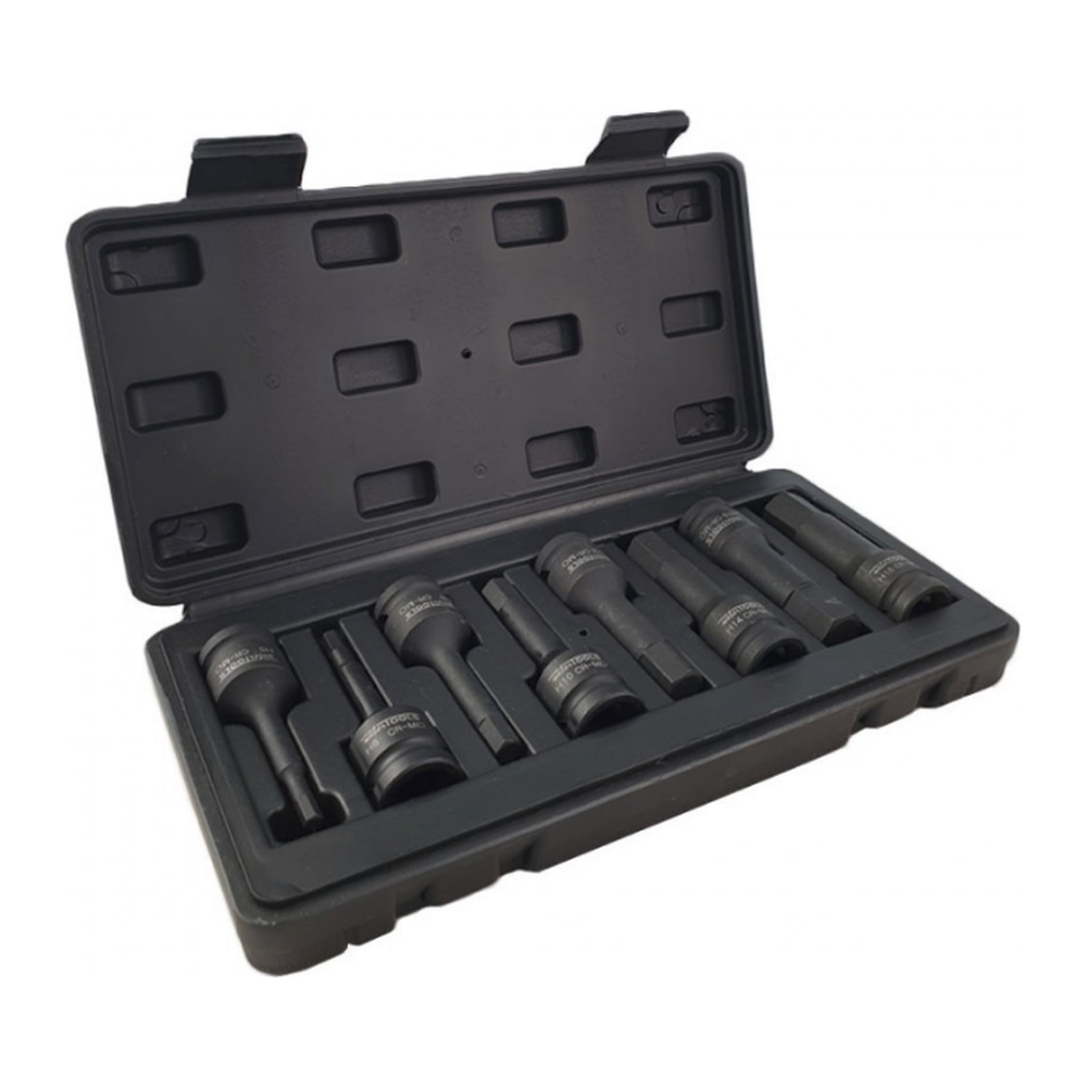 1/2'' Krachtdoppen set Inbus 8-delig