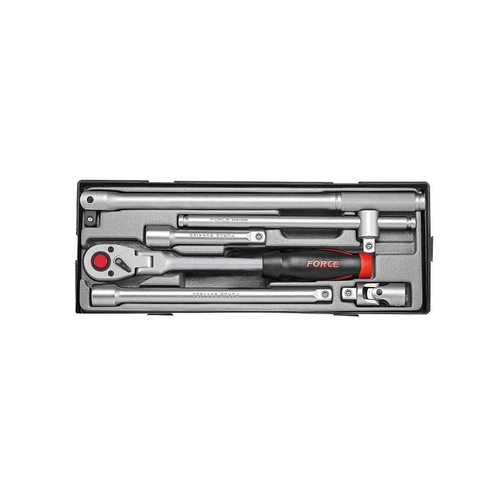 1/2" Ratelset 6 delig