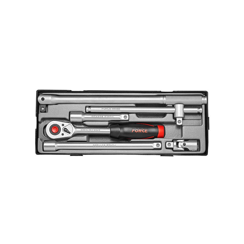 1/2" Ratelset 6 delig