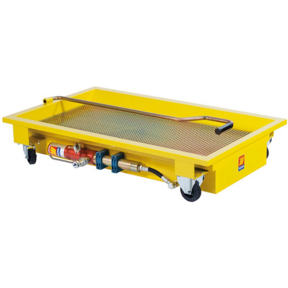 120 l WH. Exhausted oil drain unit + pump