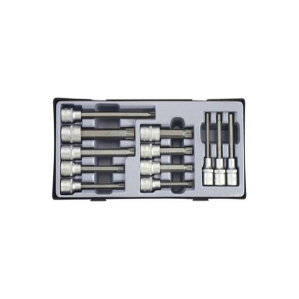 12pc 1/2" Socket bit set