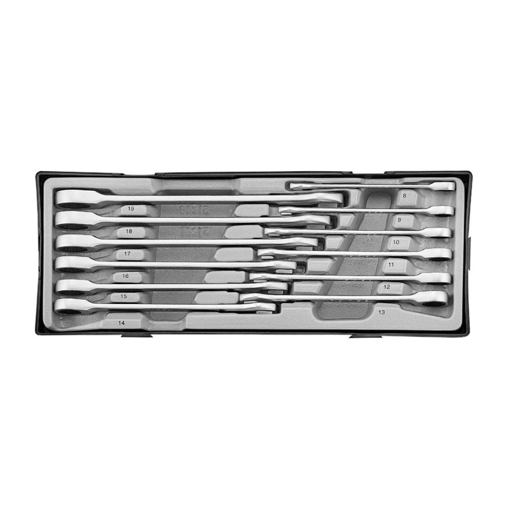 12pc Flat gear wrench set (MM)