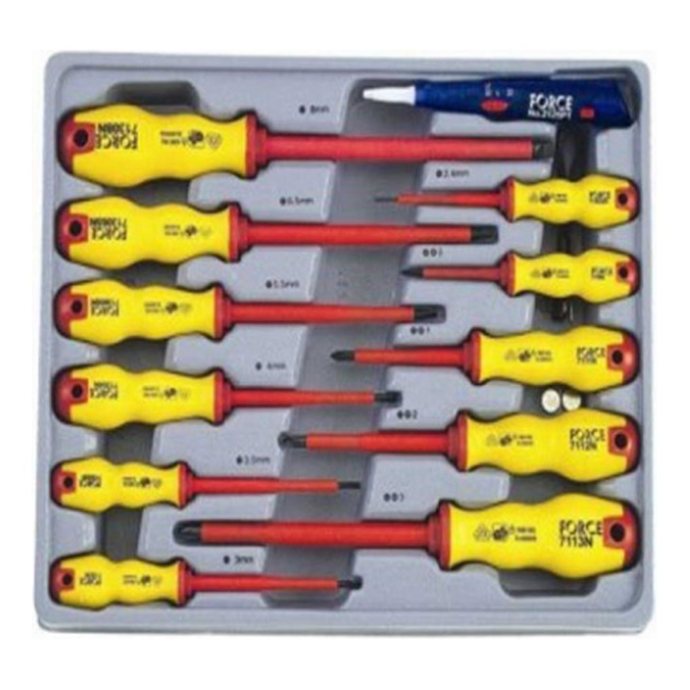 12pc Insulated screwdriver