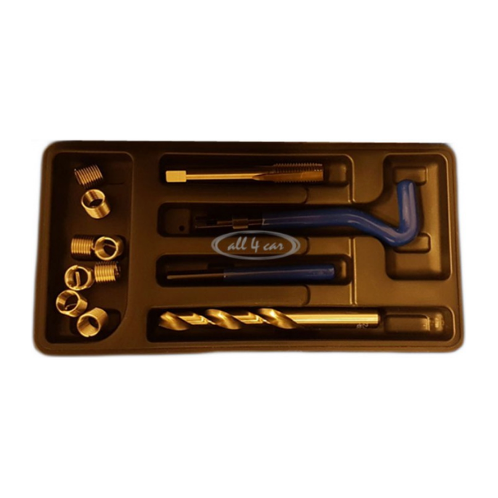 12pc Threaded Coil-insert repair kit (M12x1.75)