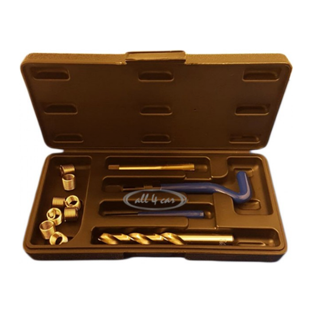 12pc Threaded Coil-insert repair kit (M12x1.75)