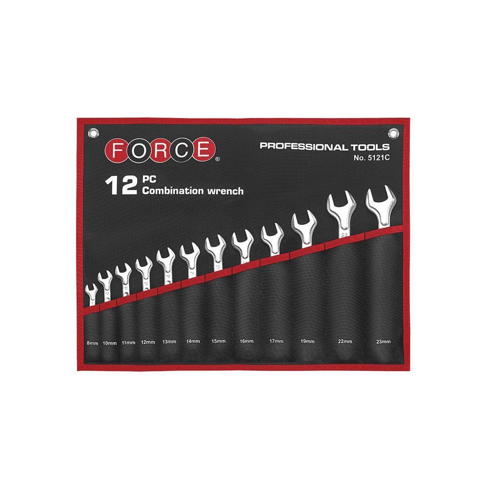 12pc combination wrench(mm) (cloth bag)