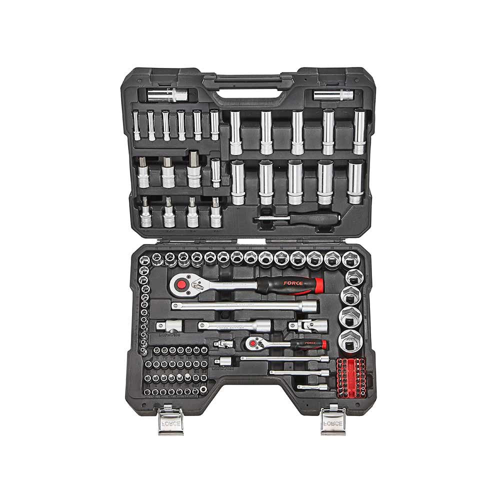 131pc 1/4" & 1/2" Socket combination set