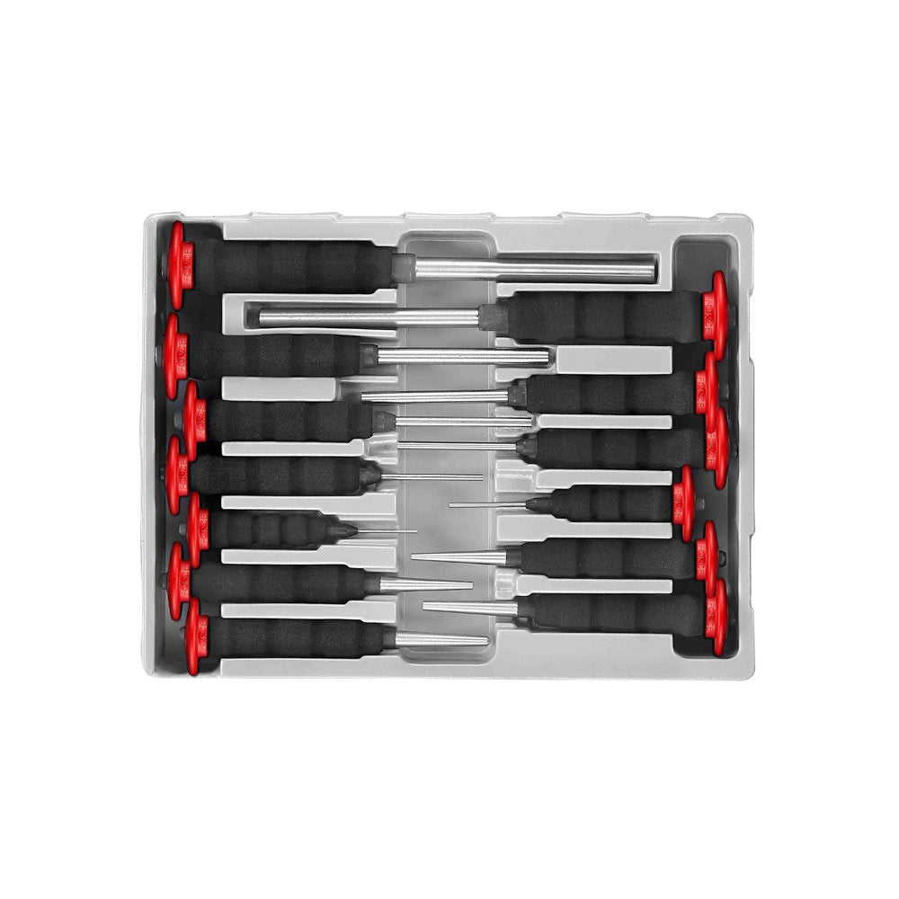 13pc Quakeproof and safe punch set