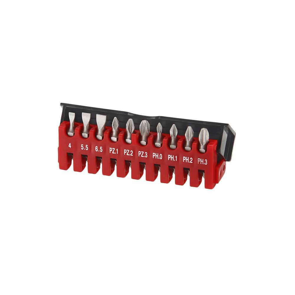 1/4" Bit set 10 delig