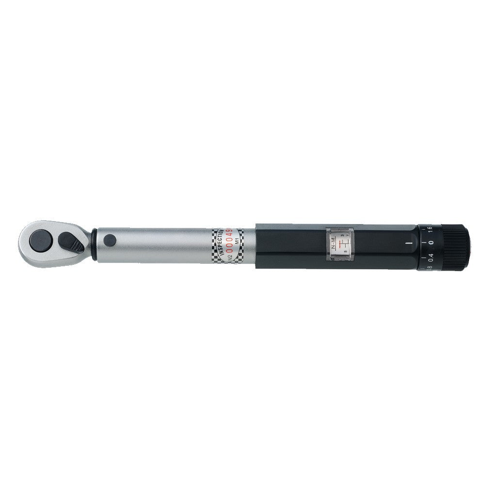 1/4" Lock torque wrench (window) 3-15Nm 195mmL
