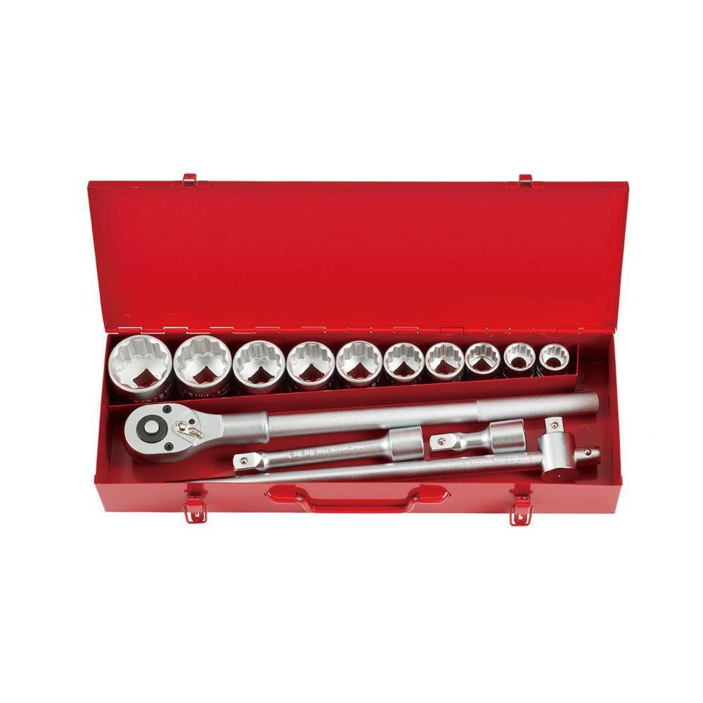 14pc 3/4" 6pt. Flank socket set