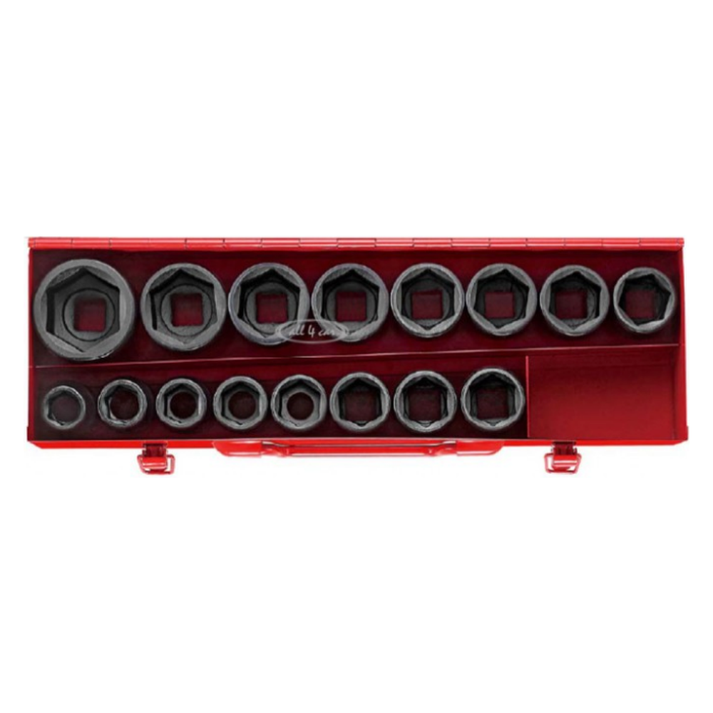 16pc 3/4"DR. 6pt. Impact socket set (MM)