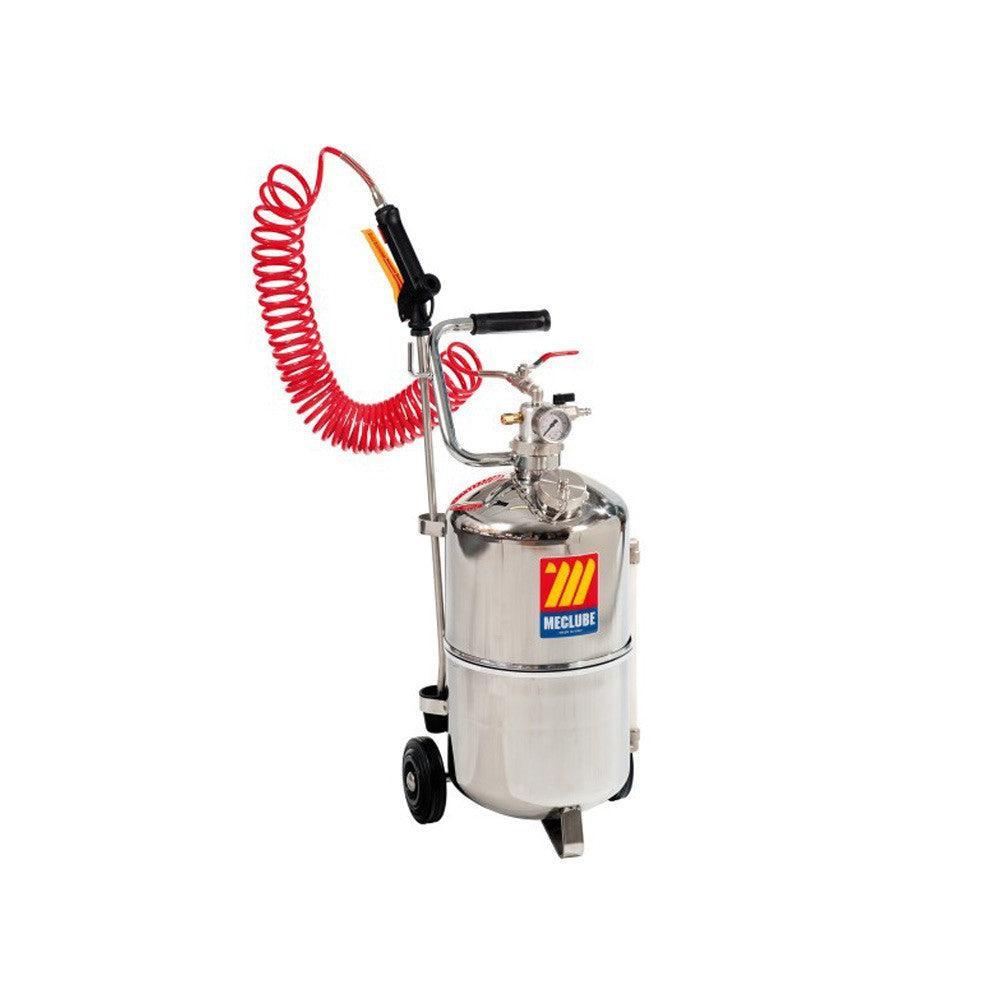 24l wheeled stainless steel sprayer