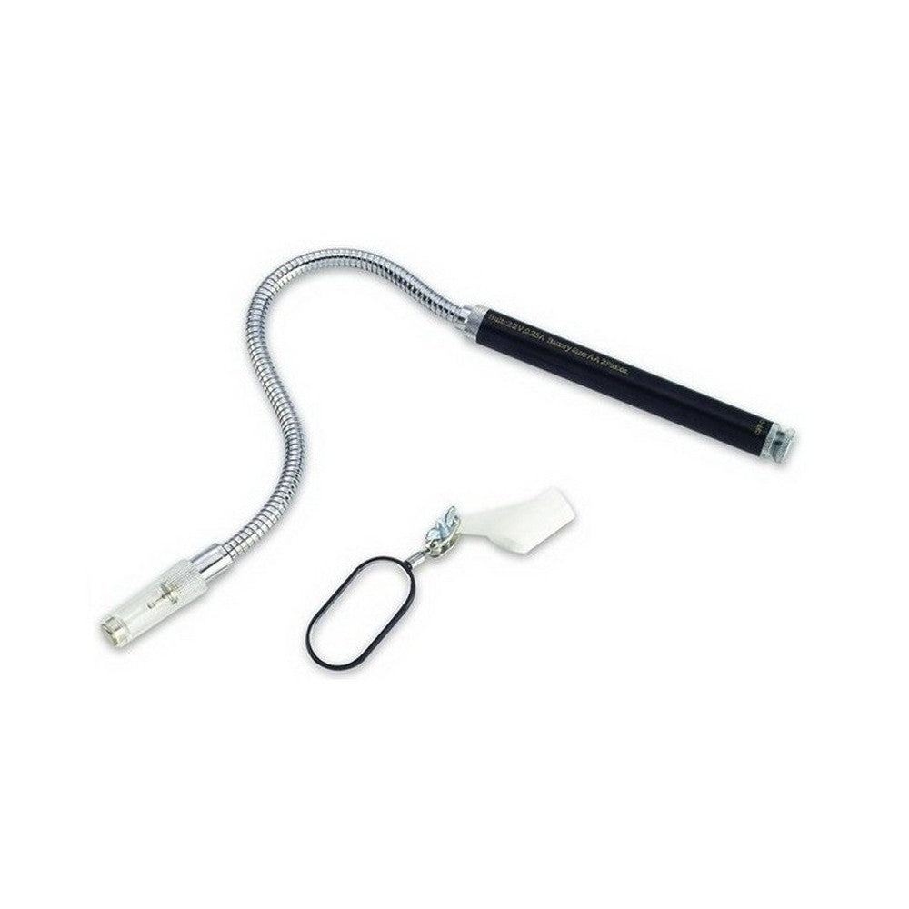 3-in-1 Magnetic flexible pickup tool with light & mirror