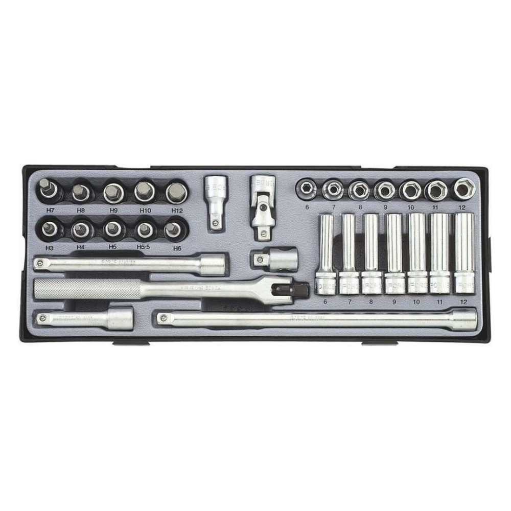 31pc 3/8" Socket set