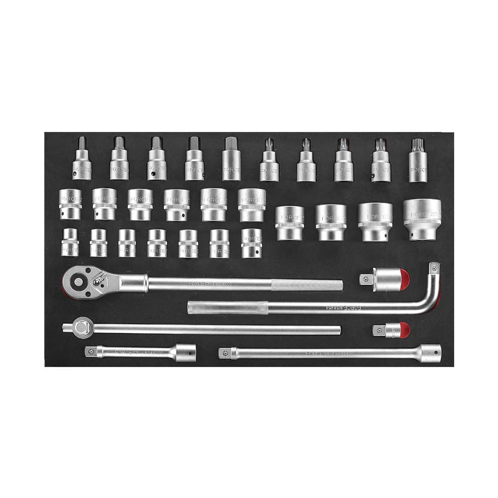 34pc 3/4"DR. Socket set (10318 EVA)