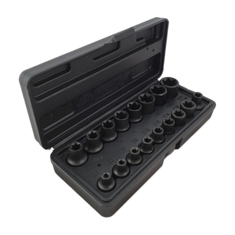 3/8'' & 1/2'' Krachtdoppen set E-Torx