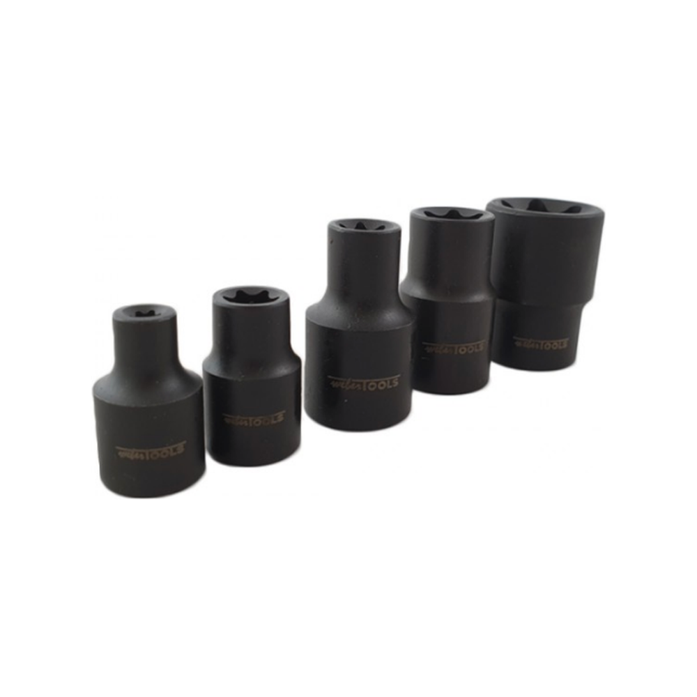 3/8'' & 1/2'' Krachtdoppen set E-Torx