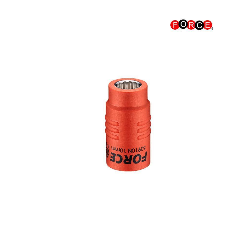 3/8" 12pt. Flank insulated socket 15mm