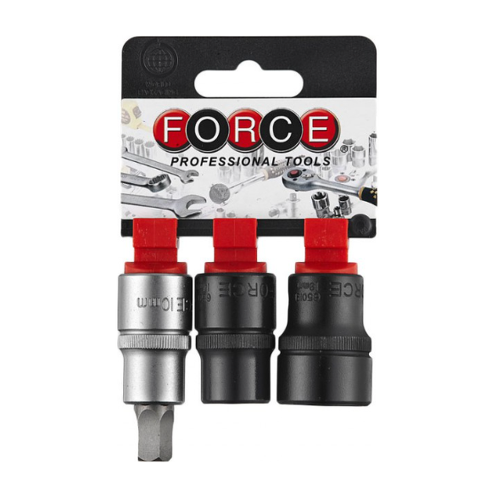 3pc 1/2"DR. Pentagon set