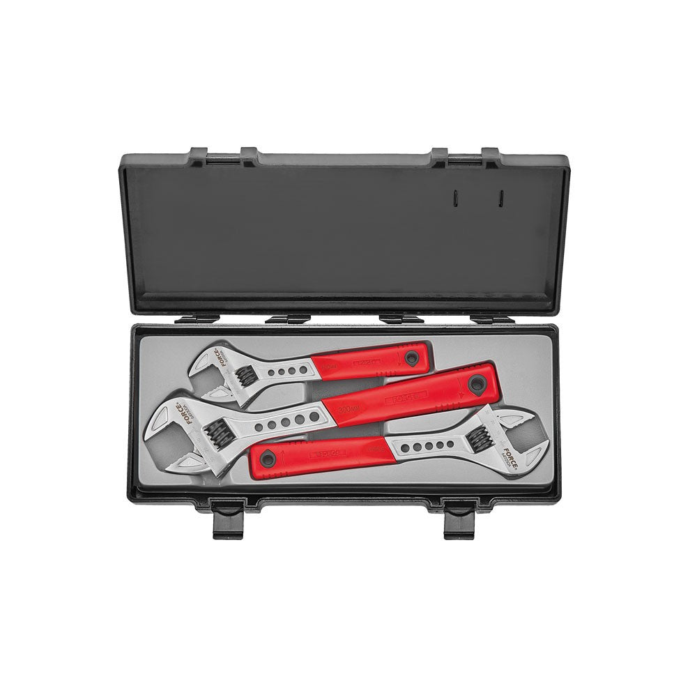 3pc Adjustable wrench set