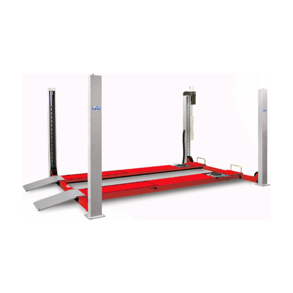 4000kg 4 postlift width 2800 Runway 4416 x 3155 mm