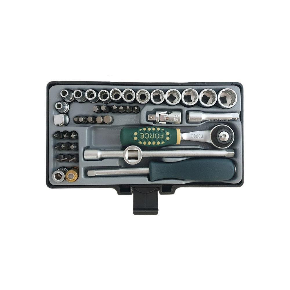 42pc 1/4" 12pt. Flank socket set (SAE)