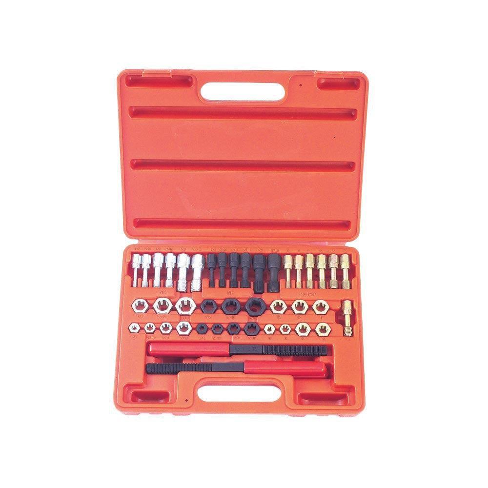 43pc UNF, UNC & metric rethreader kit