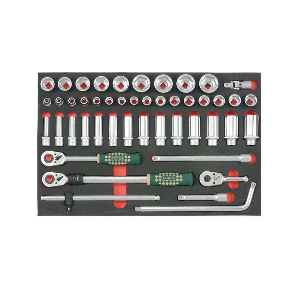48pc 1/2"DR. Socket combination set (EVA)