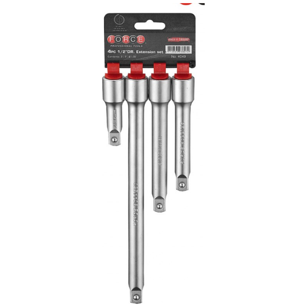 4pc 1/2"DR. Extension set